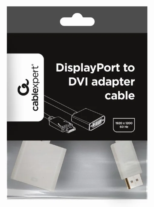 Адаптер Cablexpert (A-DPM-DVIF-002-W) DisplayPort-DVI